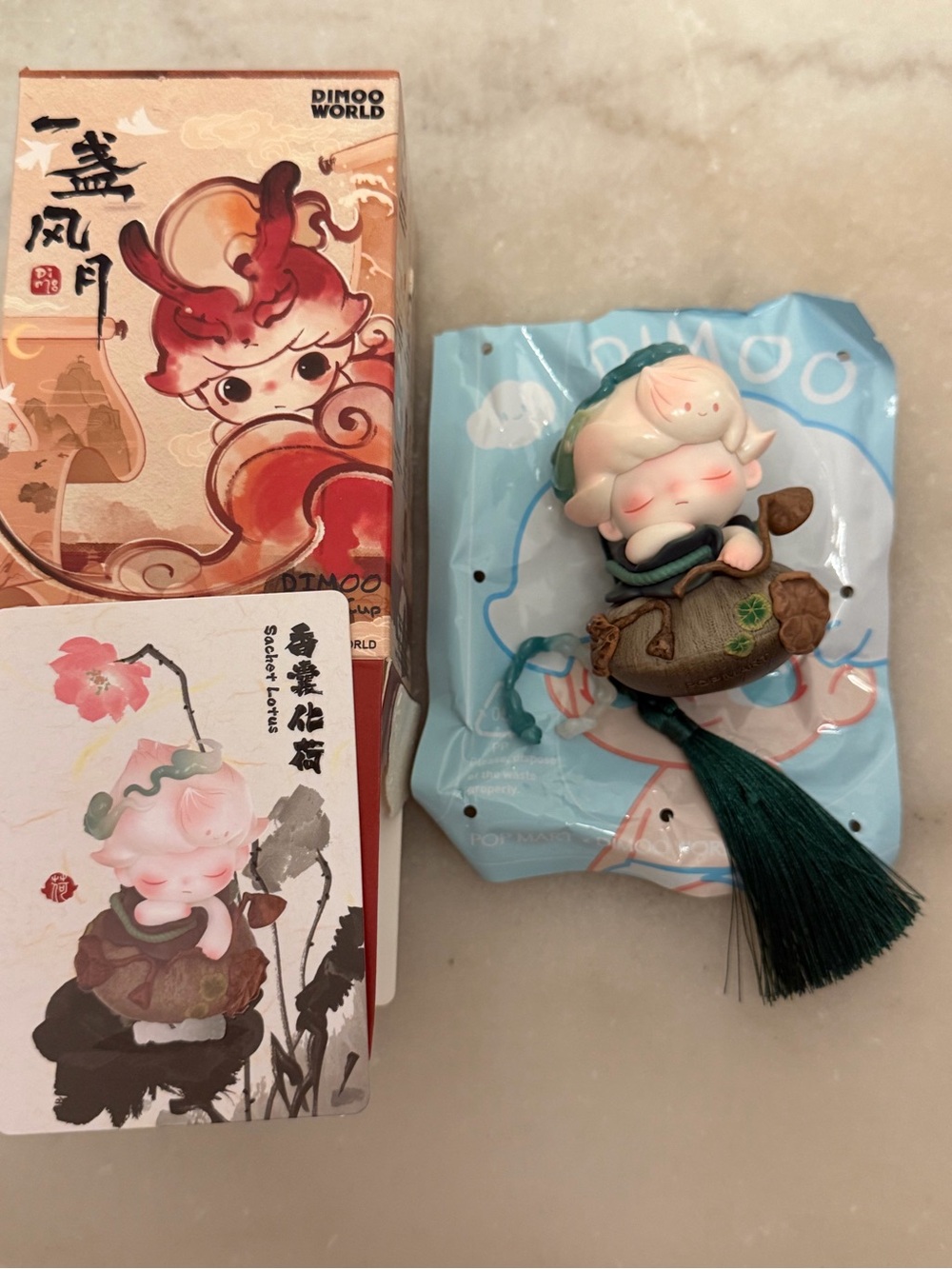 DIMOO Stories in the Cup Series - Sachet Lotus